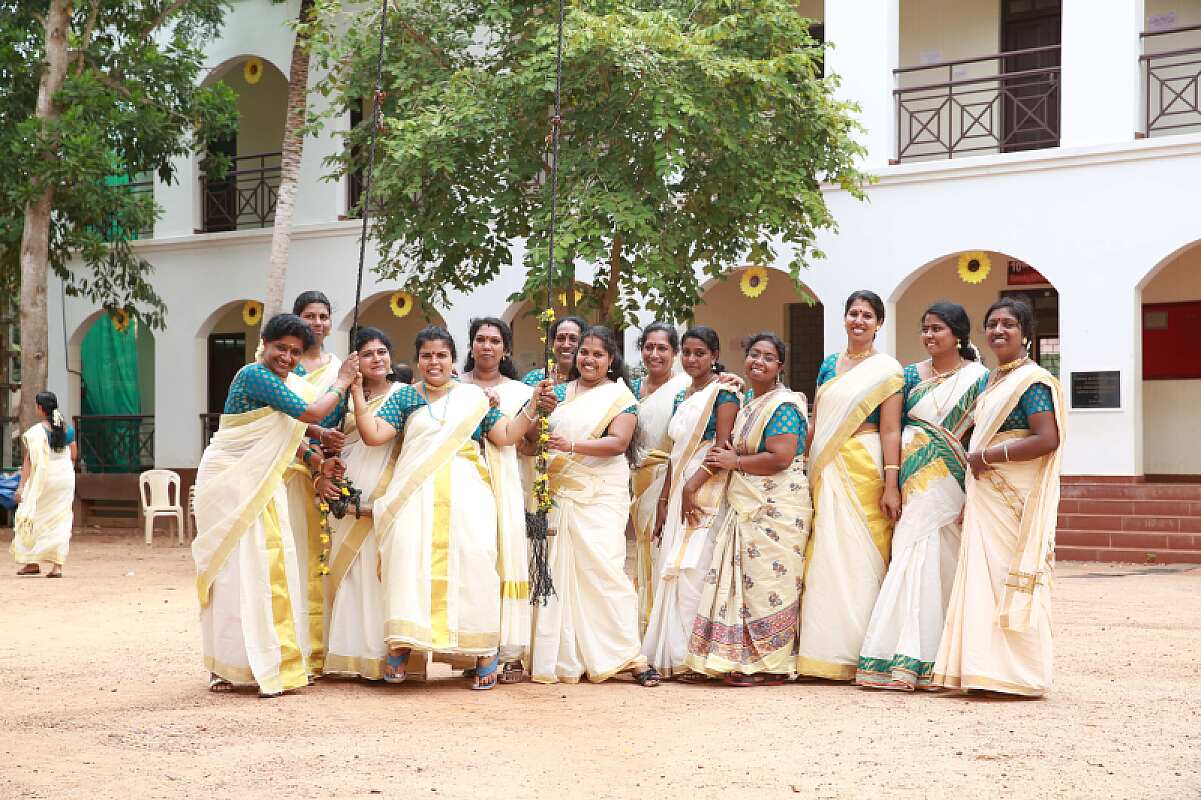teachers onam celeb