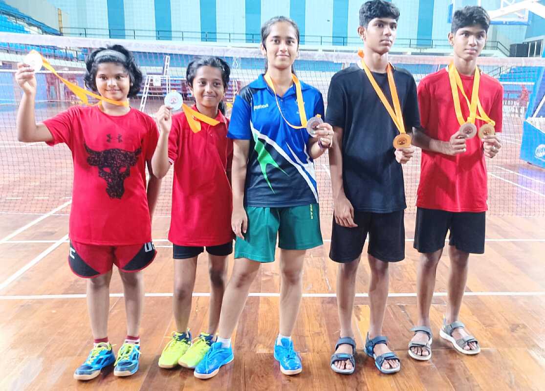 SZSC Inter school badminton tournament