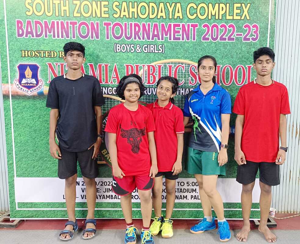 SZSC Inter school badminton tournament