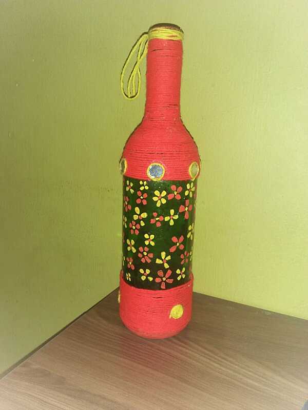Art and craft work done by students during lockdown