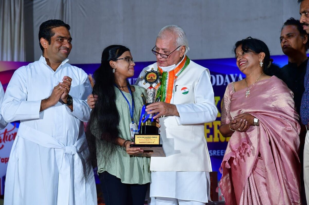 Felicitation at Loyola School