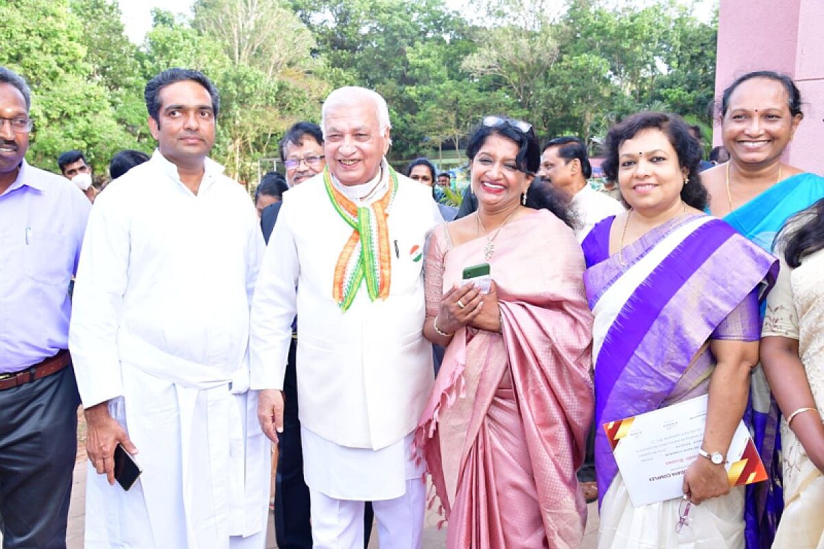 Felicitation at Loyola School