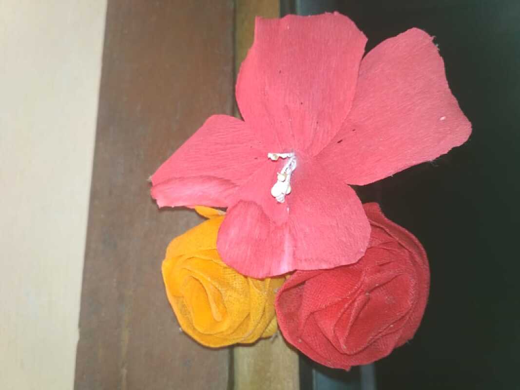 Art and craft work done by students during lockdown