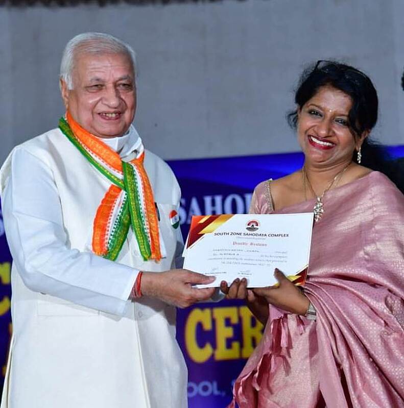 Felicitation at Loyola School